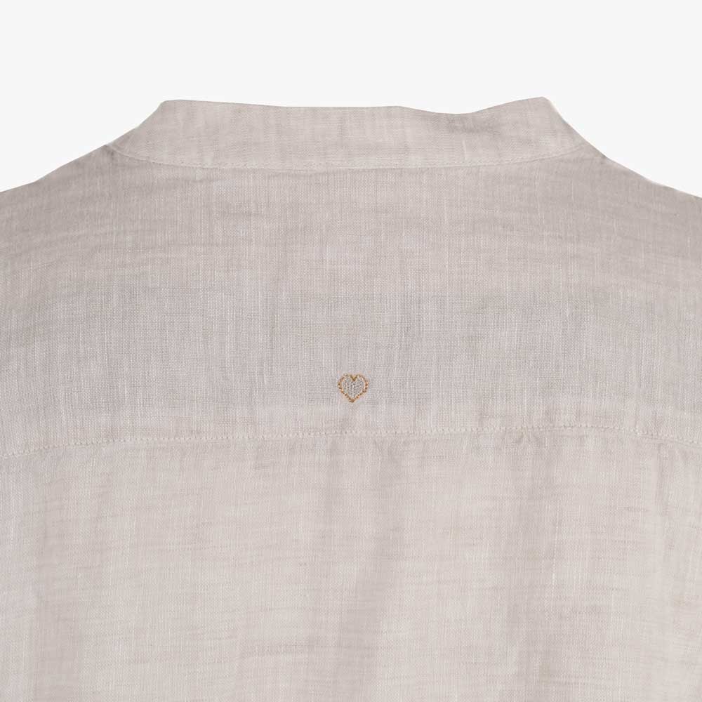Fil Noir Leinenbluse Patricia | beige