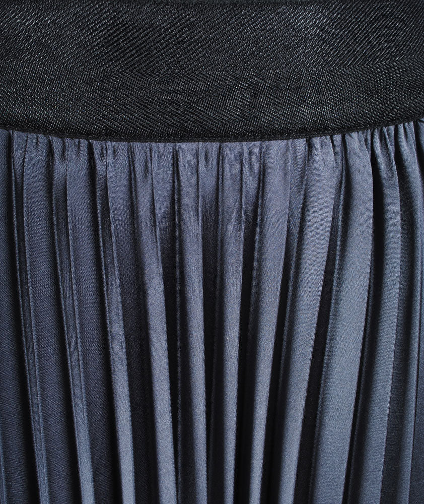 Plisseerock uni | anthra