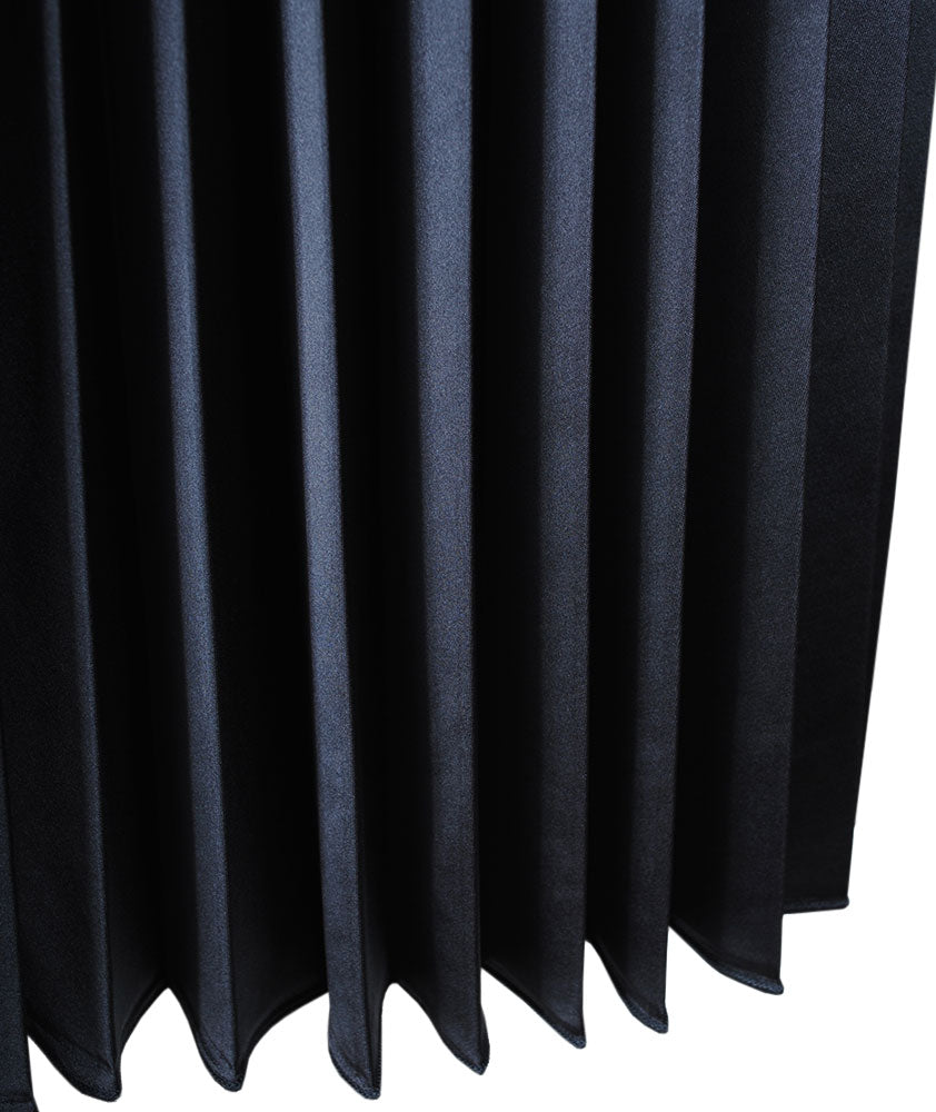 Plisseerock uni | anthra