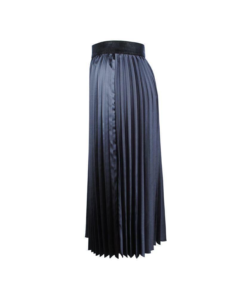 Plisseerock uni | anthra