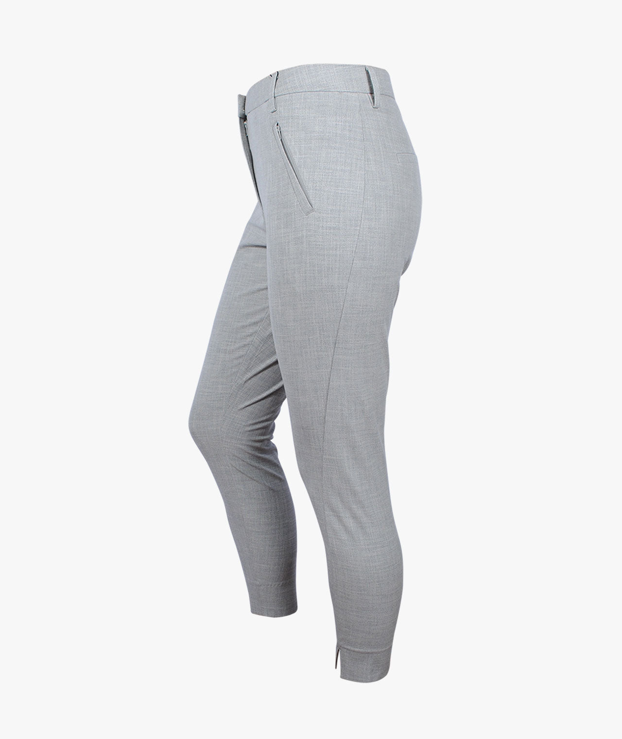 Hose Angelie Split | graumelange