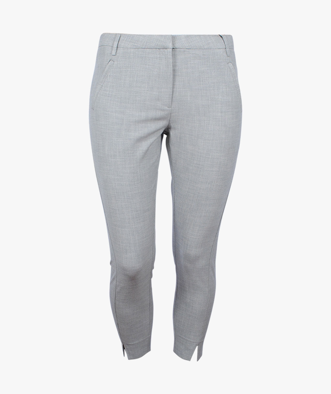 Hose Angelie Split | graumelange