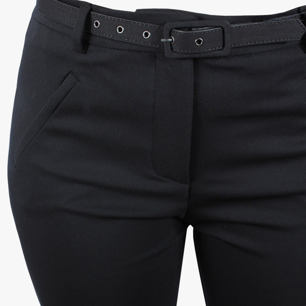 Hose lg. Gürtel (schwarz, 25) | schwarz