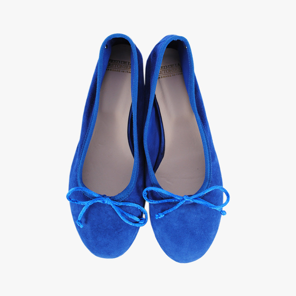 Ballerina Velour | blau