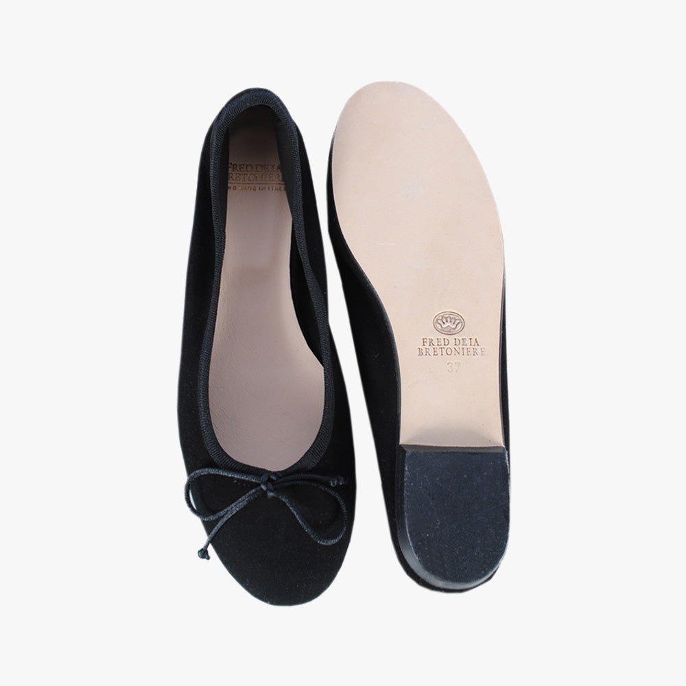 Ballerina Velour | schwarz