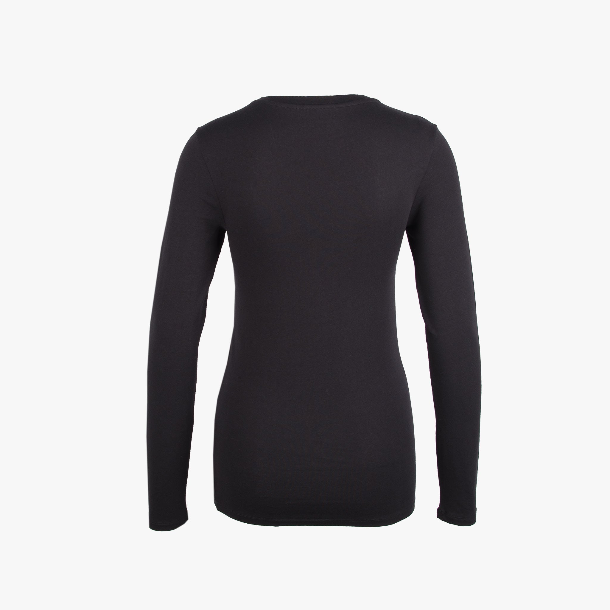 Funktion Schnitt Langarmshirt | schwarz