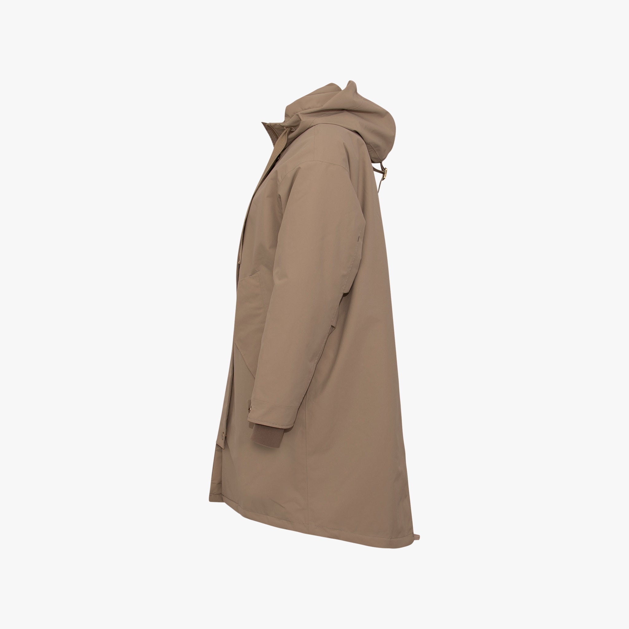 Parka mit Kapuze | kreide