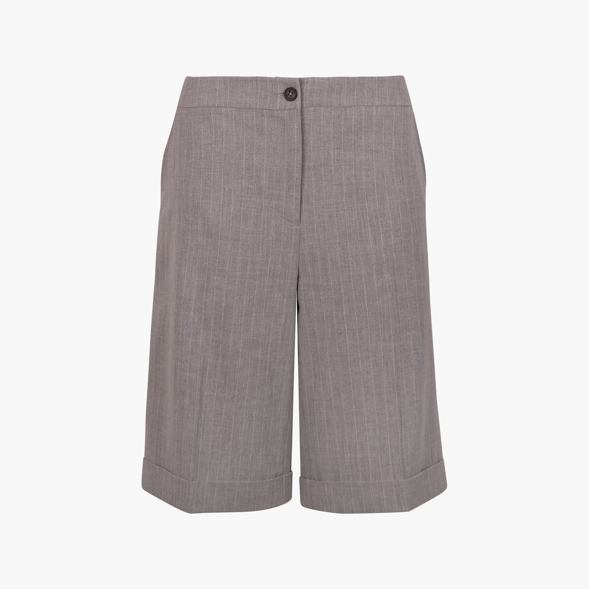 hana san Bermuda Stripes | hellgrau