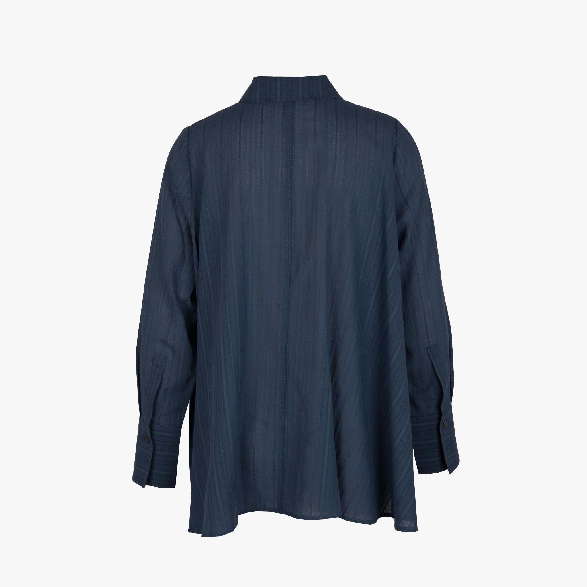 Hana San Bluse Stripes | blau