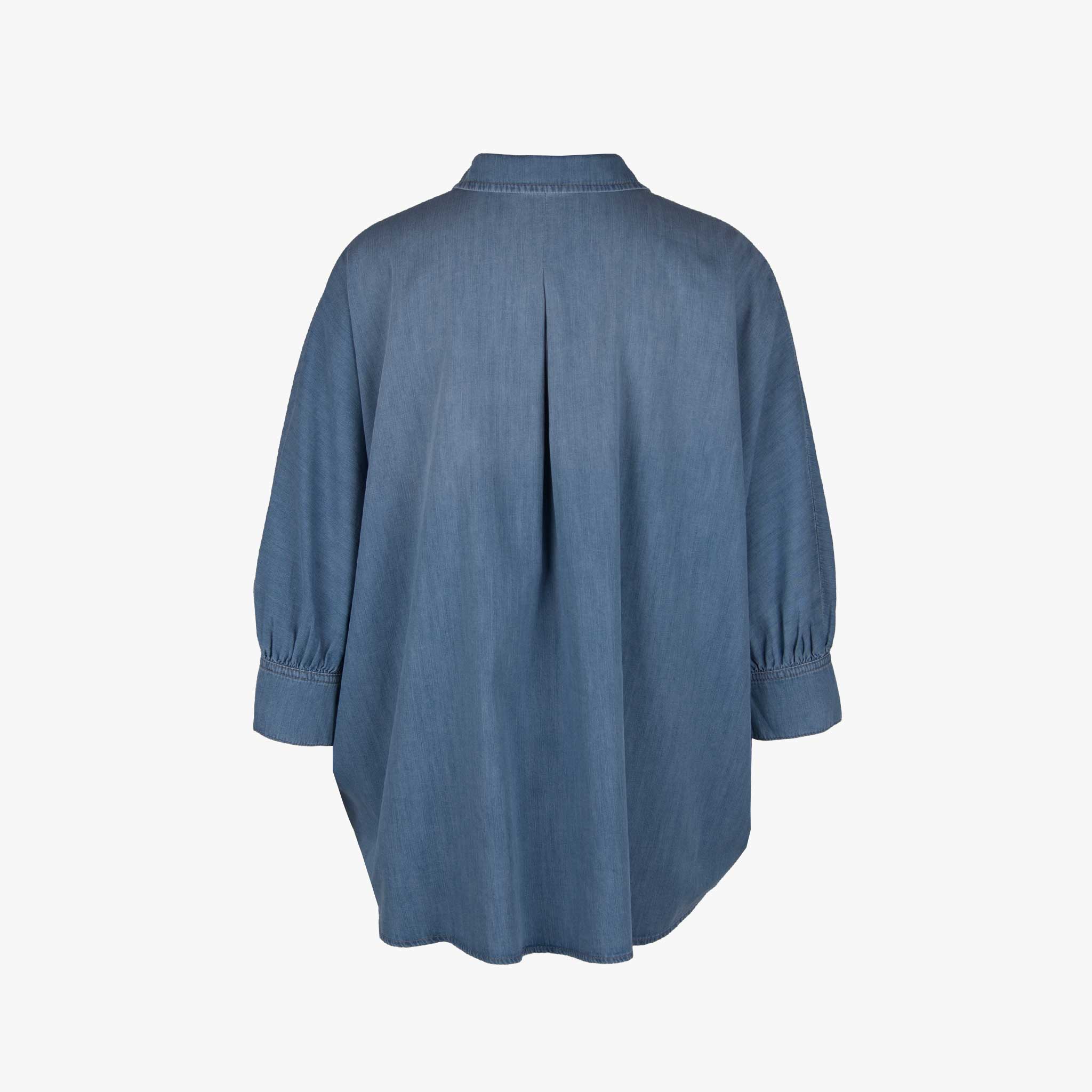 Hana San Jeansbluse | blau