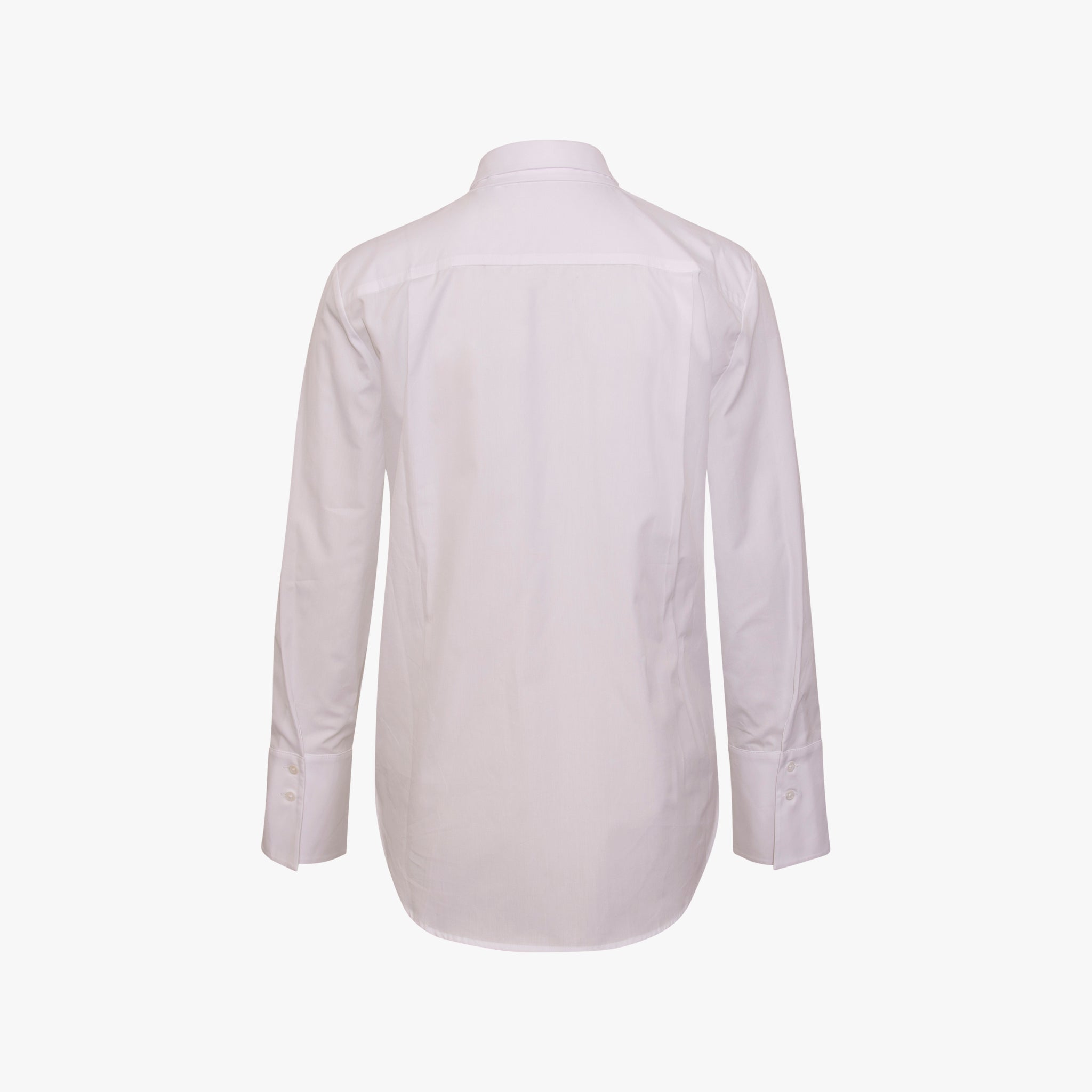 Bluse Doppelkragen | weiß