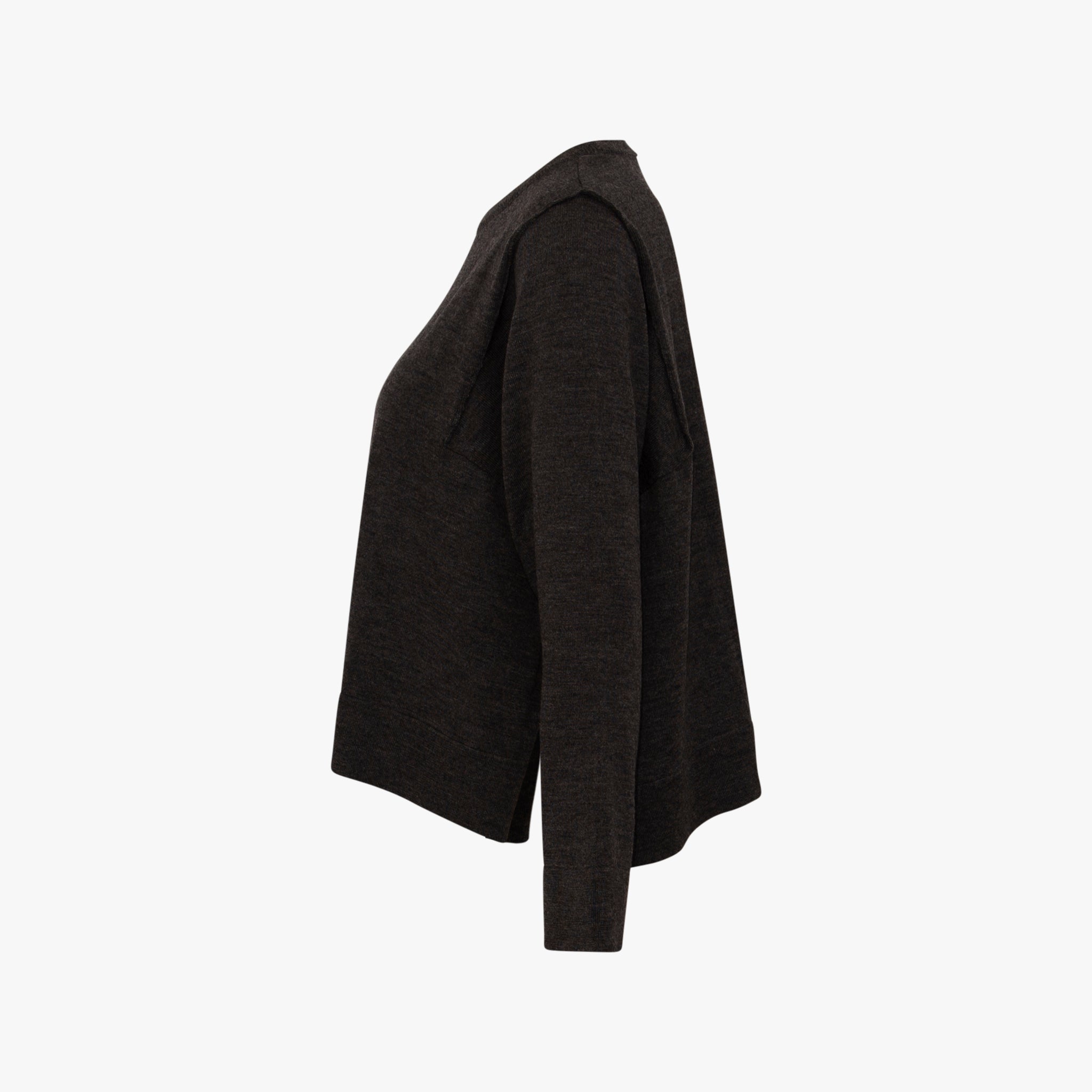 RH- Pulli weit | dunkelgrau