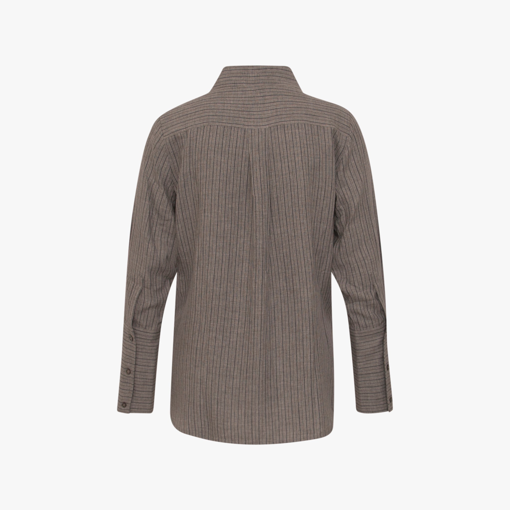 Bluse Streifen | grau