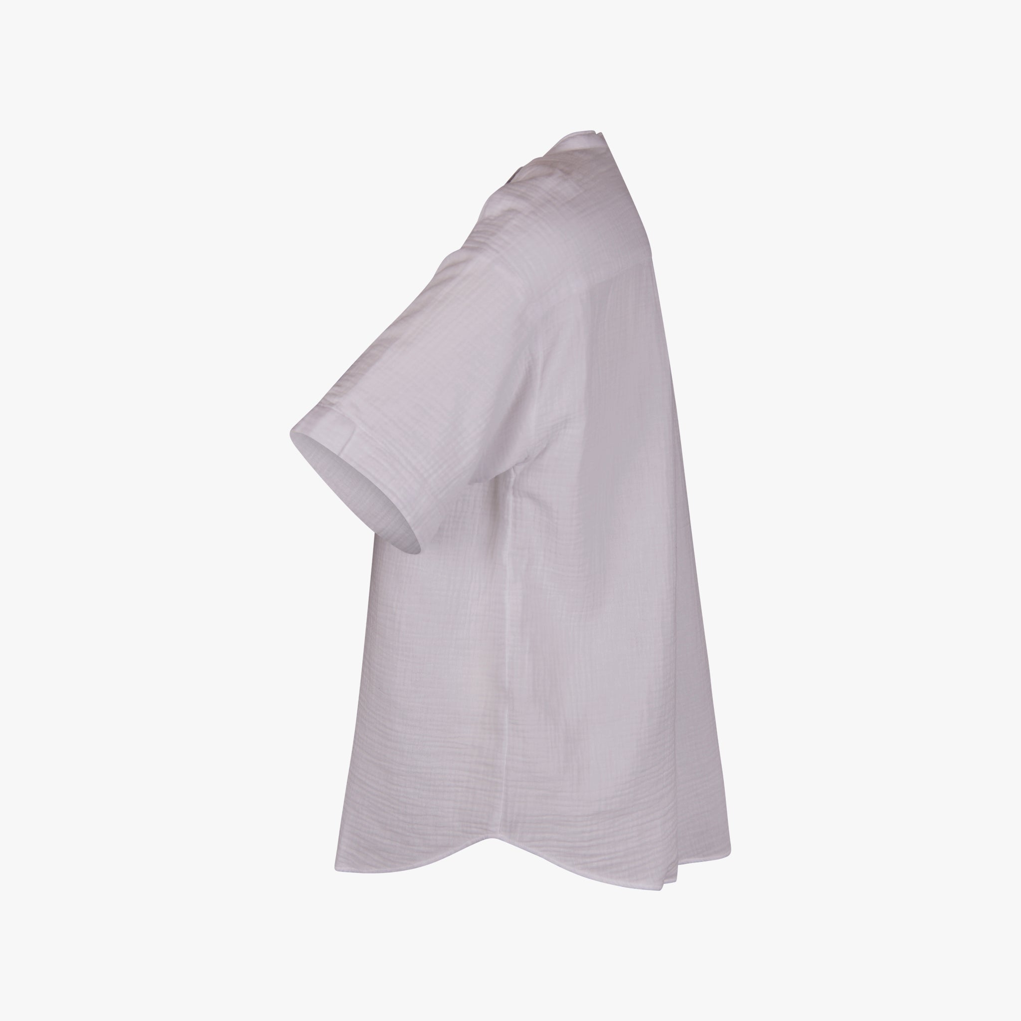 Hartford Stehkragenbluse | weiß