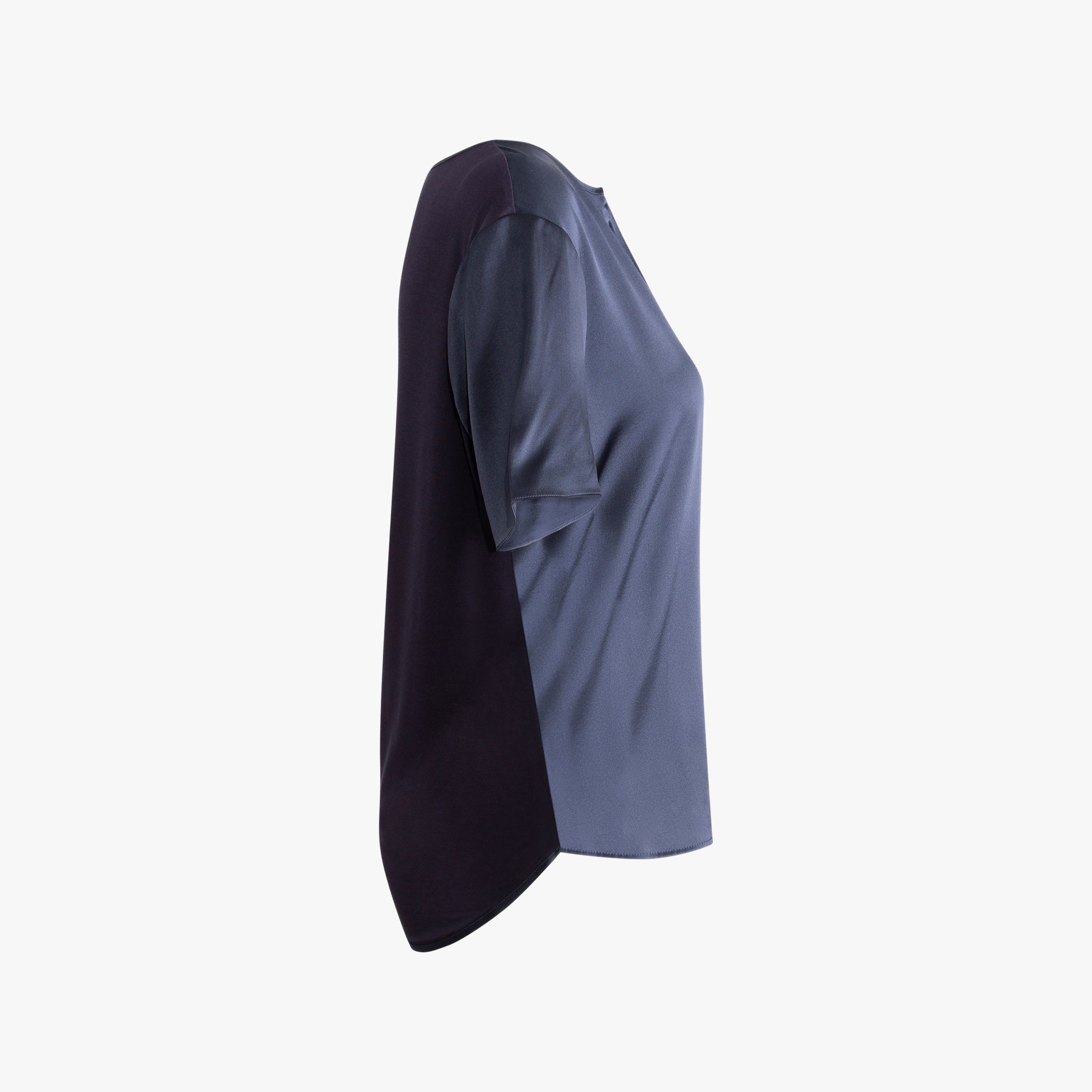 Blusenshirt aus Seide | marine