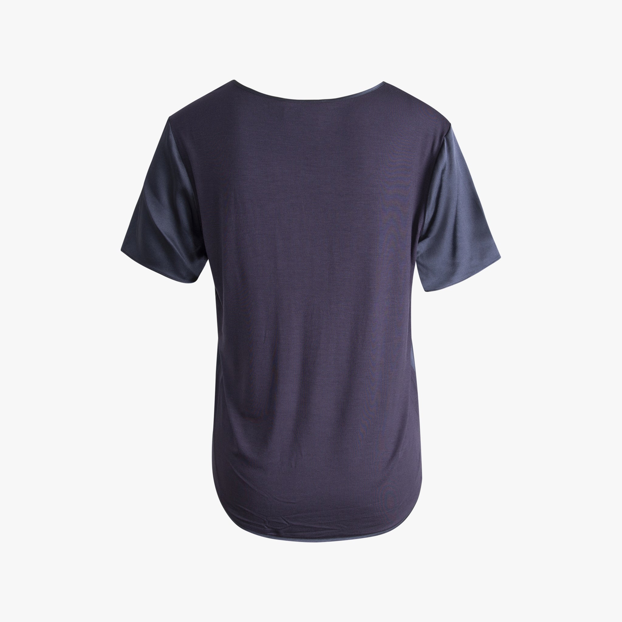 Blusenshirt aus Seide | marine