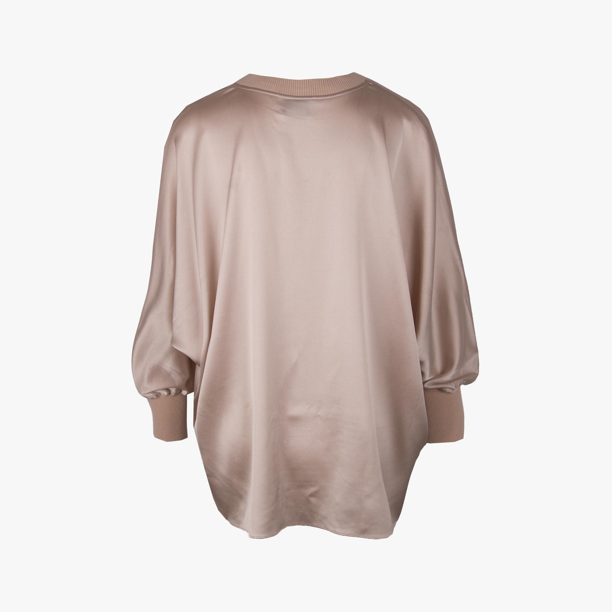 Bluse Strickabschluss
