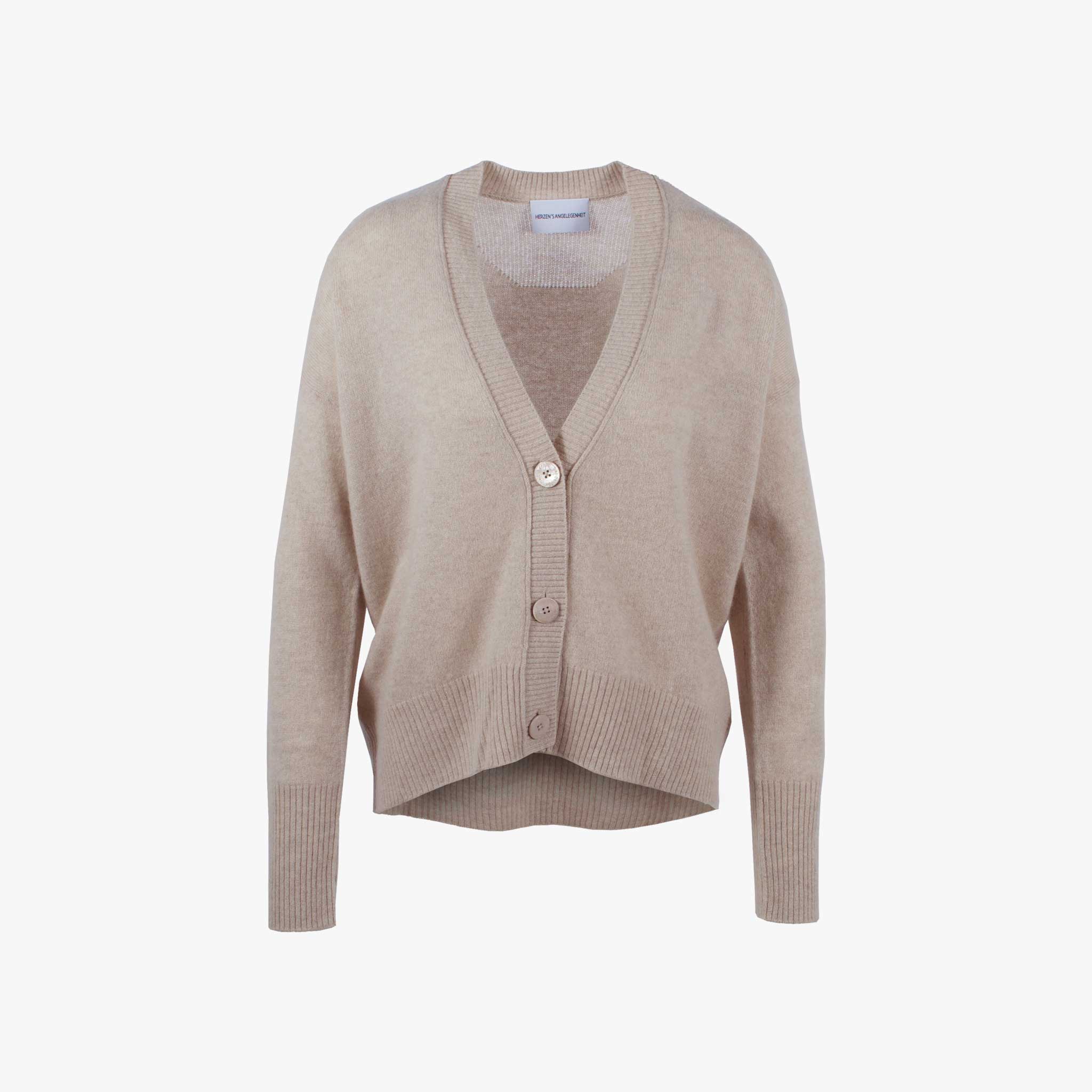 Cardigan Cashmere | beige