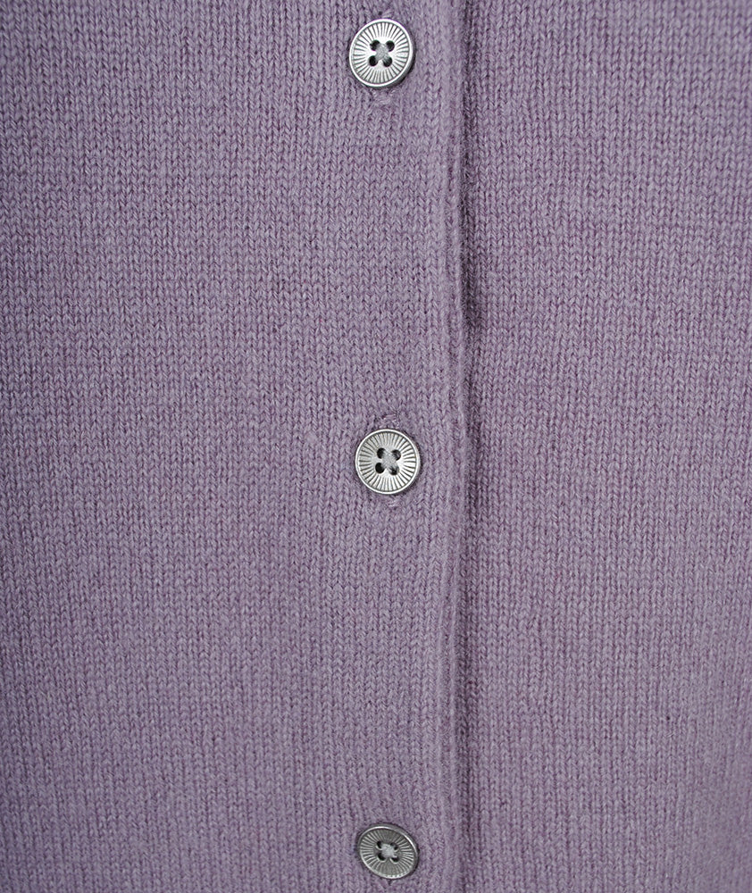 Cardigan Cashmere | lavendel