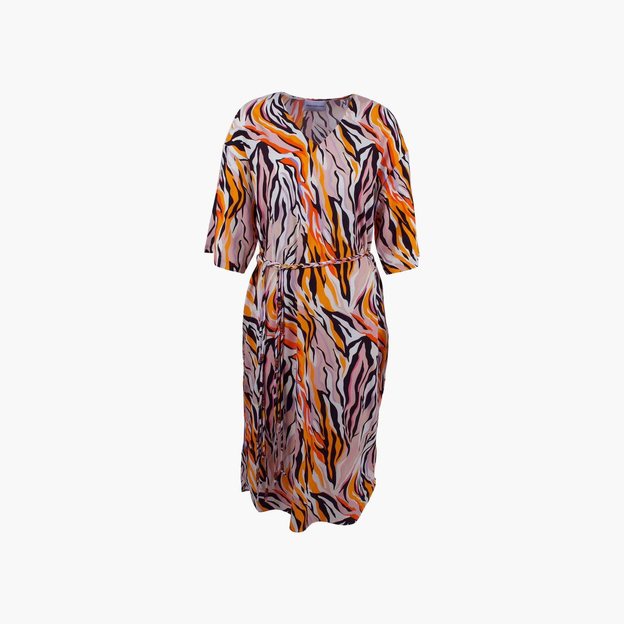 1/2 Kleid Animalprint, Vorderansicht | multicolor