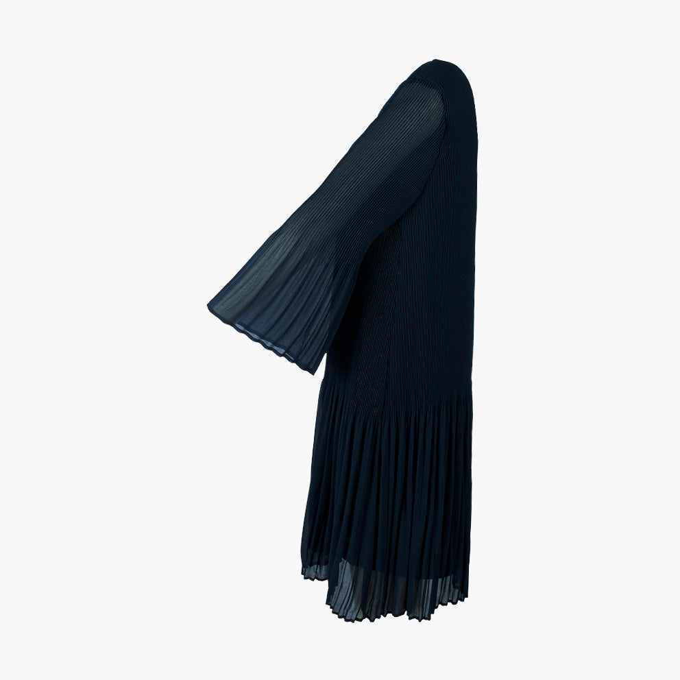 Kleid Plissee (marine, 32) | marine