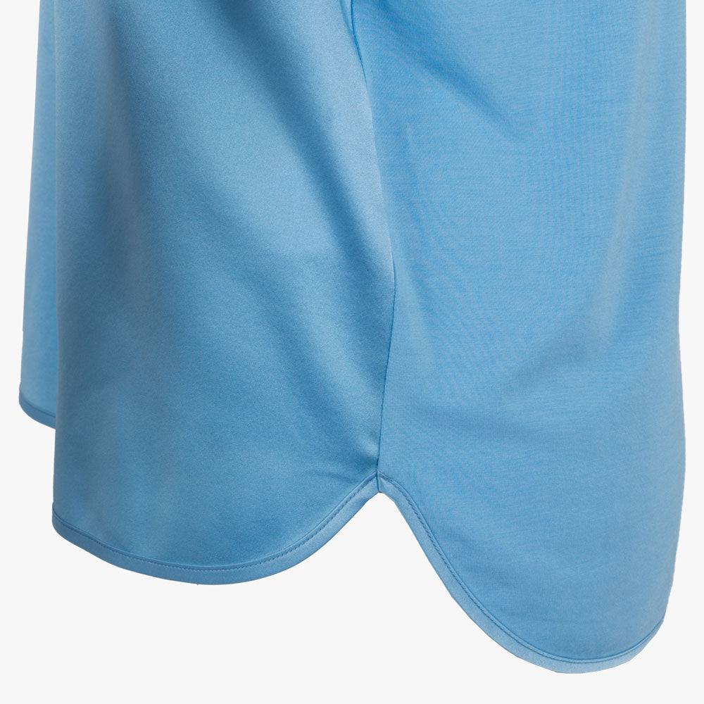 Herzensangelegenheit RH-Blusenshirt uni | hellblau