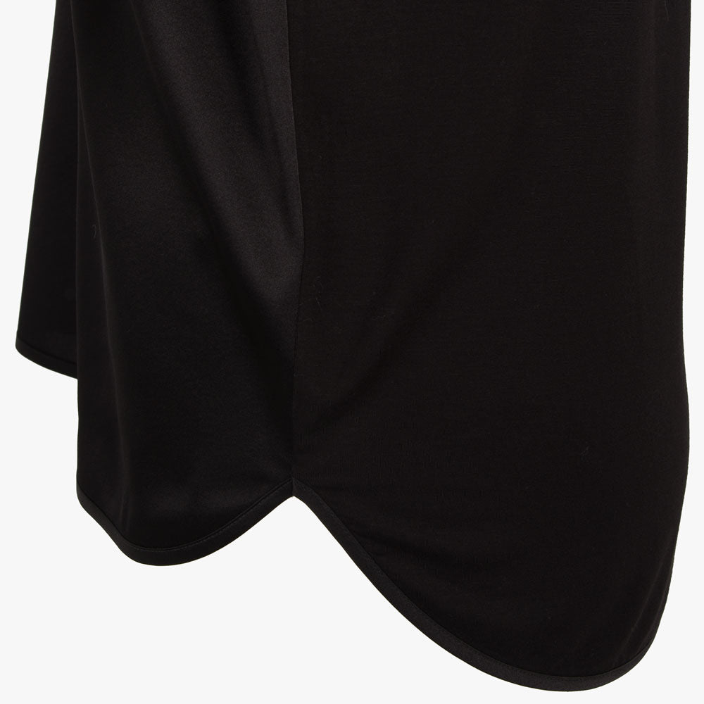 Herzensangelegenheit RH-Blusenshirt uni | schwarz