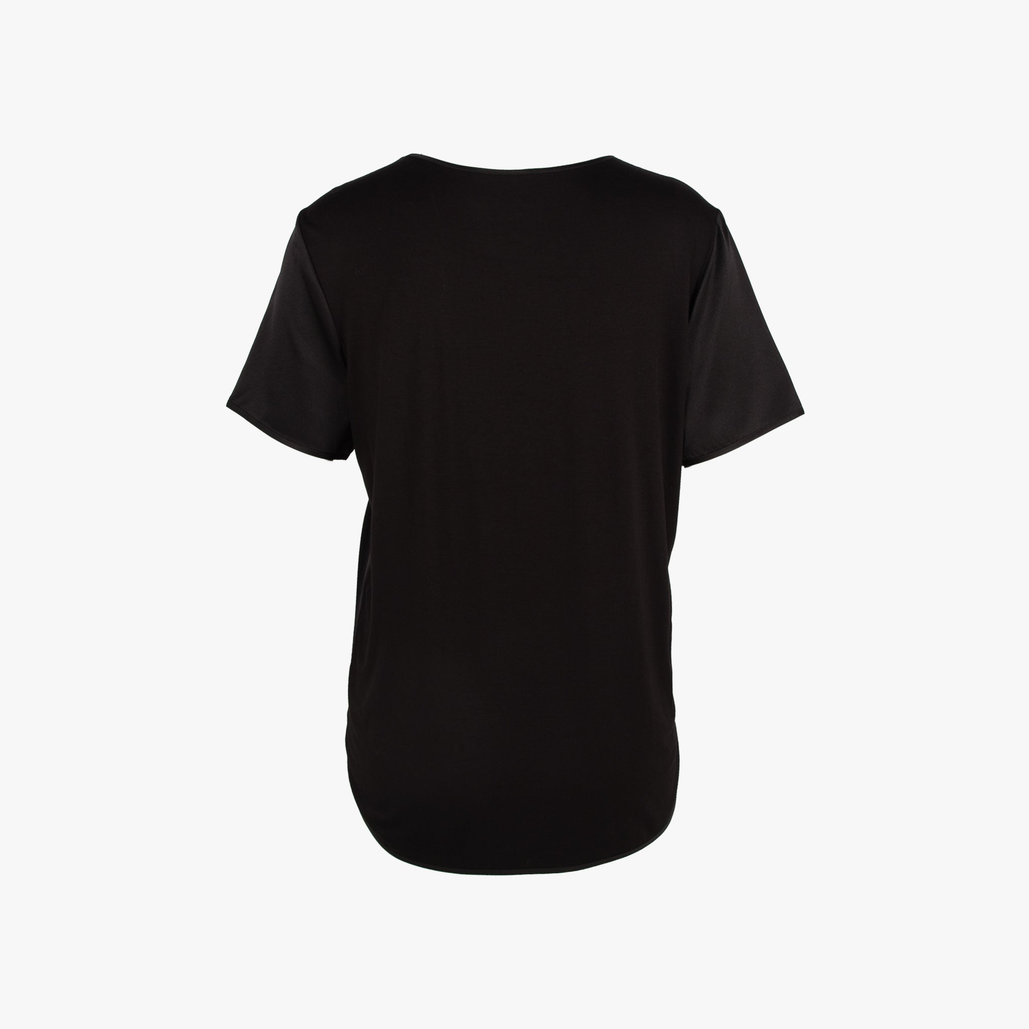 Herzensangelegenheit RH-Blusenshirt uni | schwarz