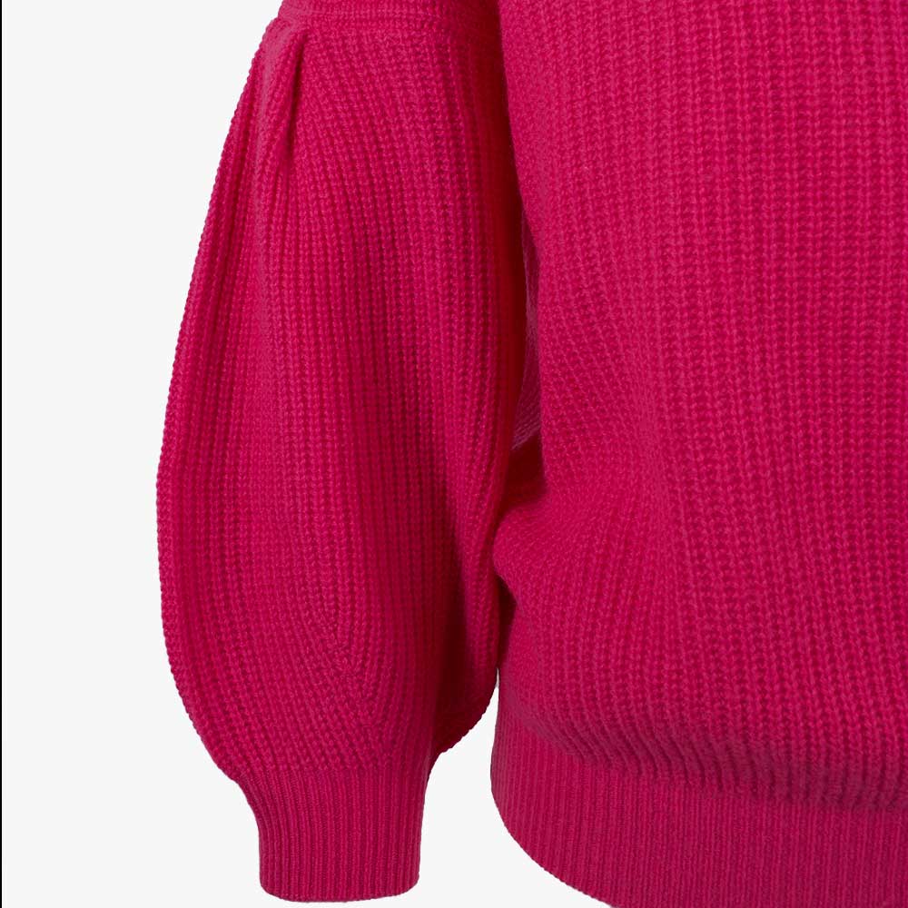 Rippenpulli Ballonarm | pink