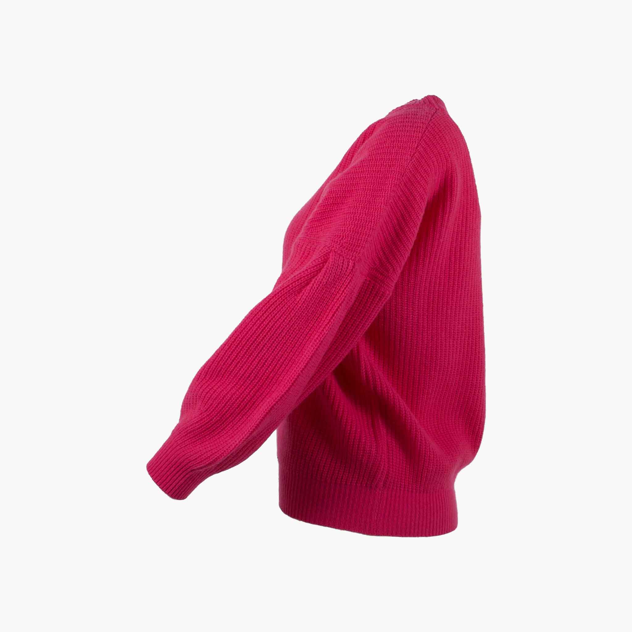 Rippenpulli Ballonarm | pink