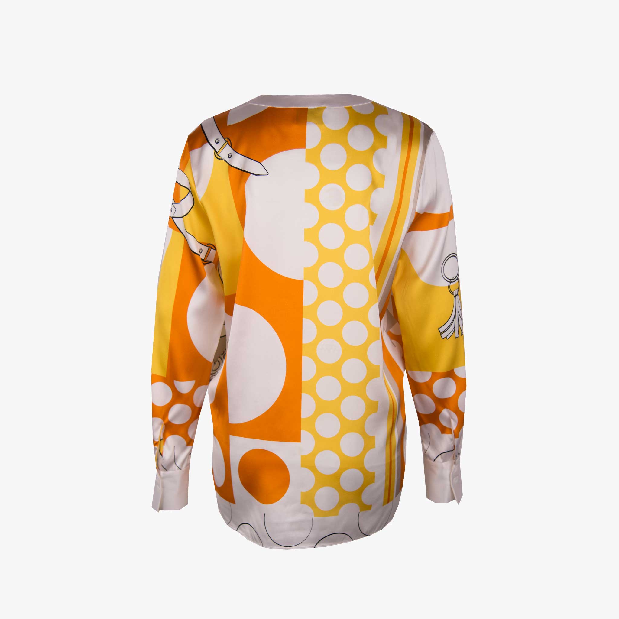 Herzensangelegenheit Schlupfbluse Print | multicolor