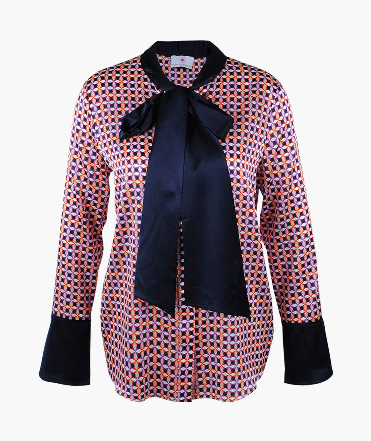 Schlupfbluse Print | multicolor