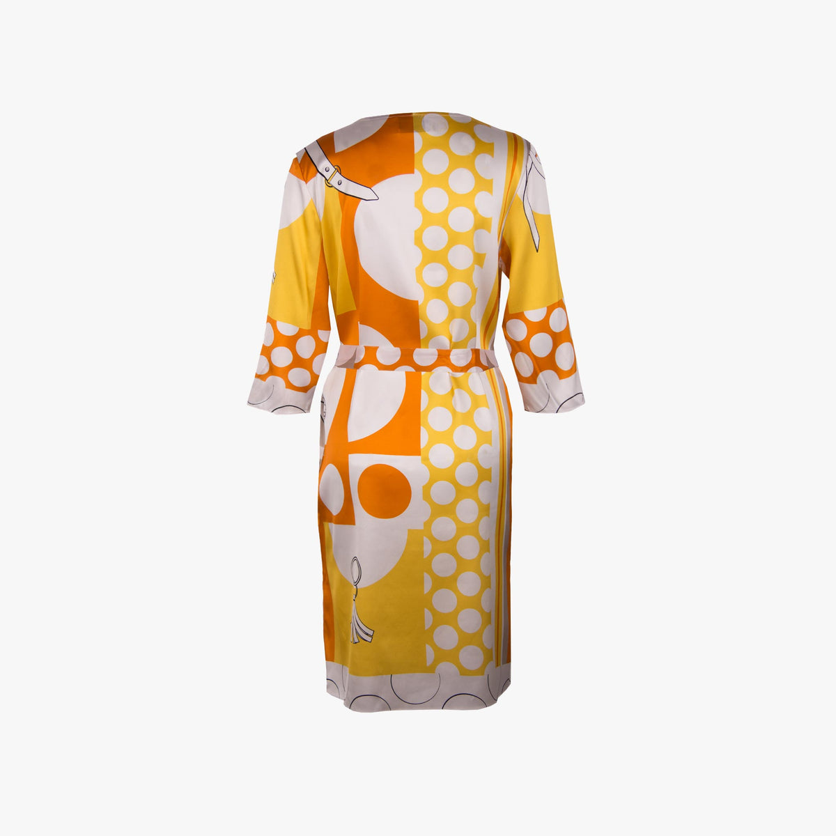 Herzensangelegenheit Seidenkleid | multicolor
