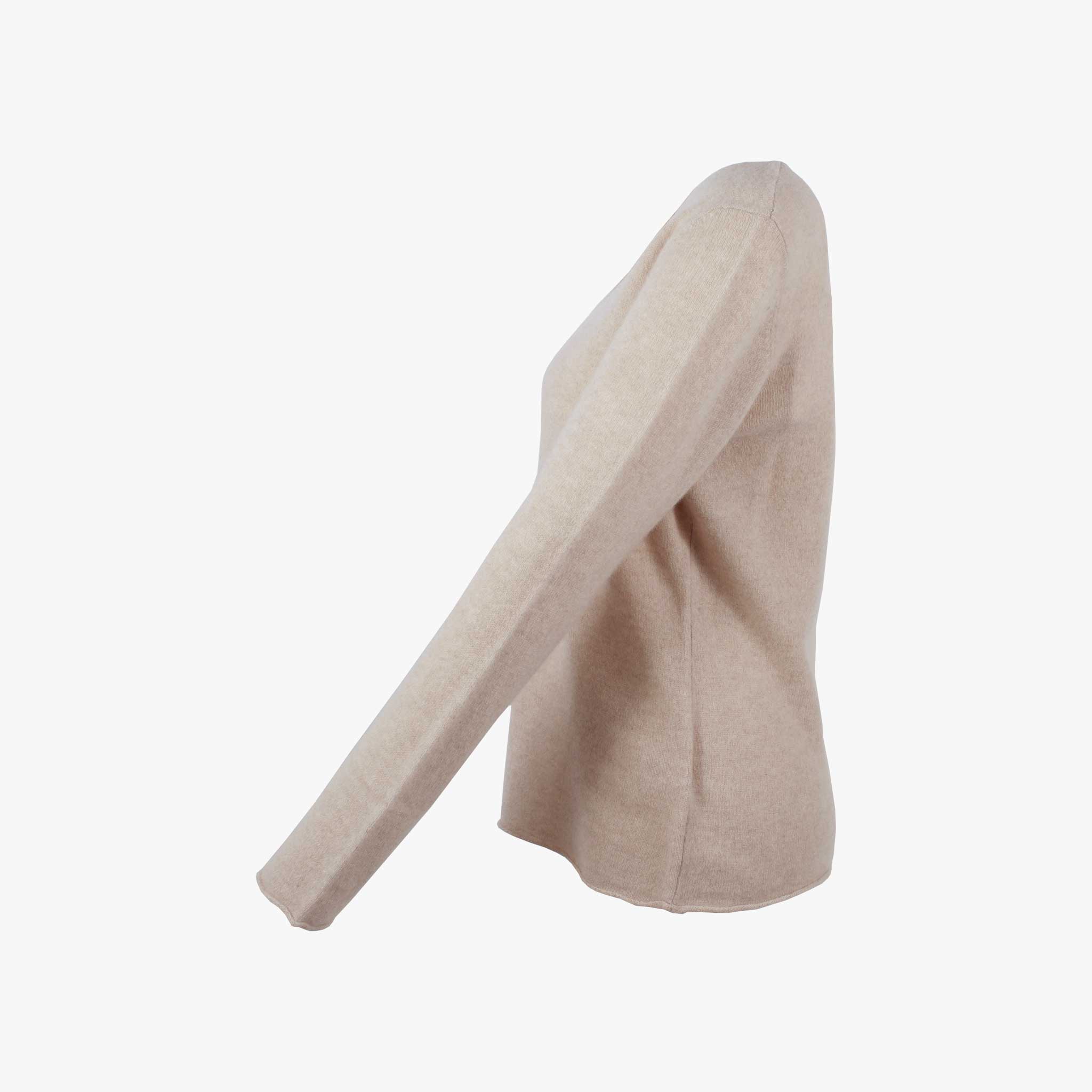 V-Pulli Cashmere | beige