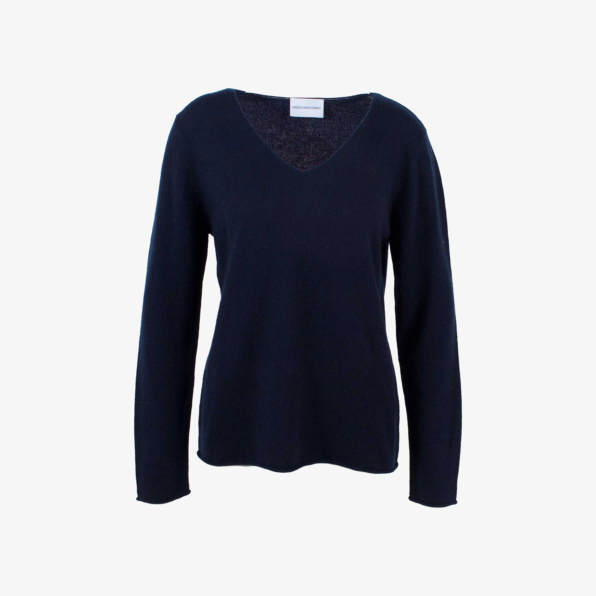 V-Pulli Cashmere | marine