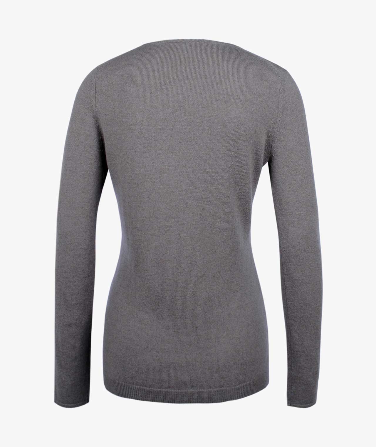 V-Pulli schmal | taupe