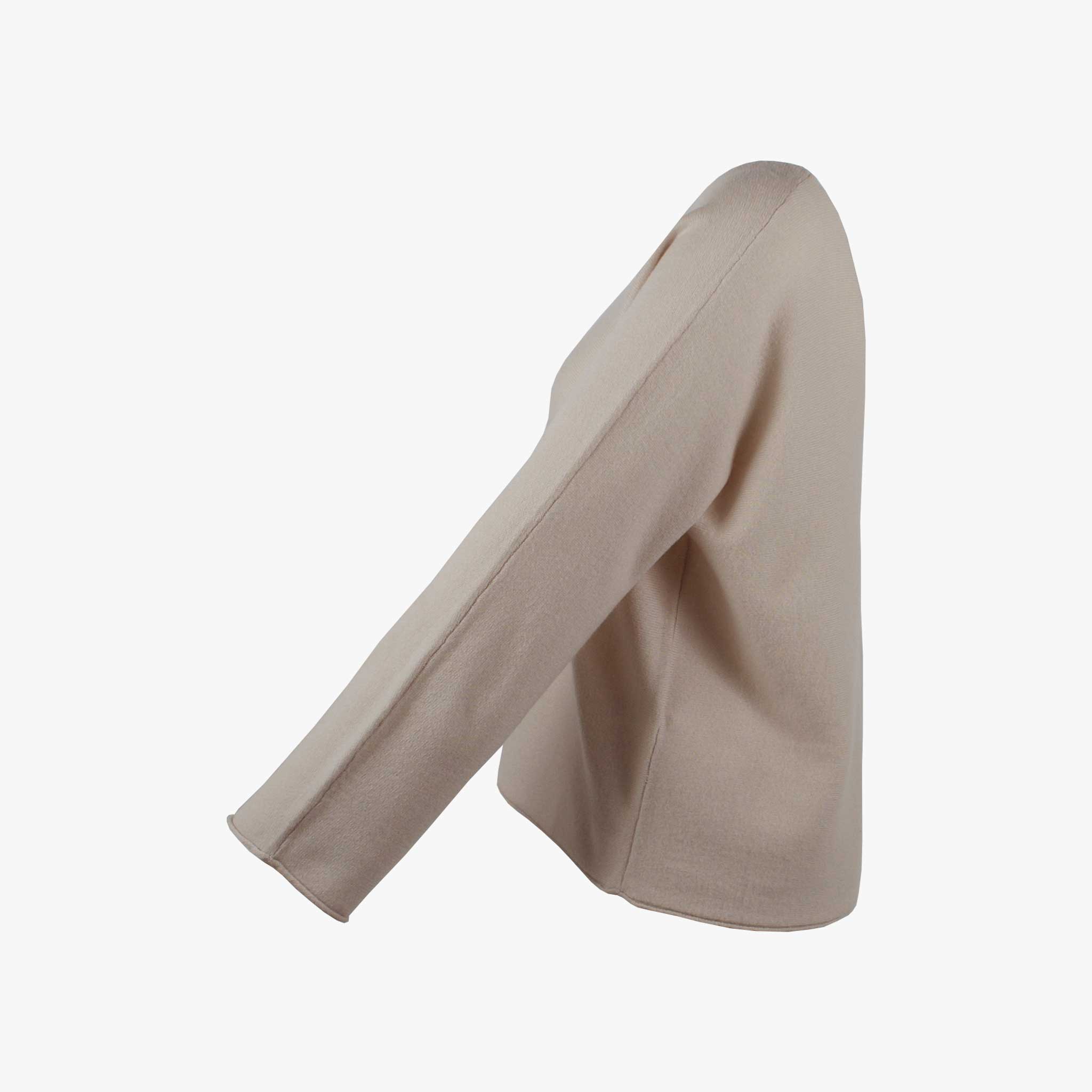 RH-Pulli Materialmix | creme