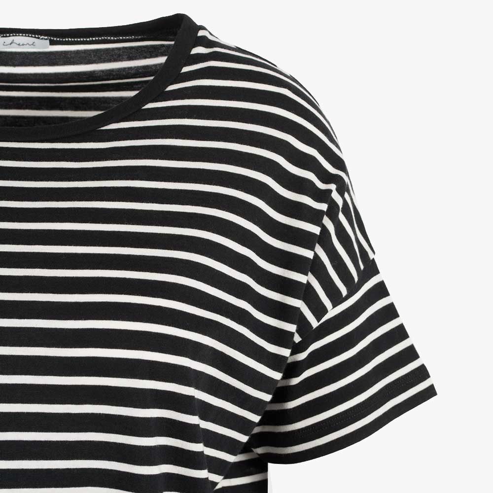 RH-Shirt Streifen | schwarz-weiß