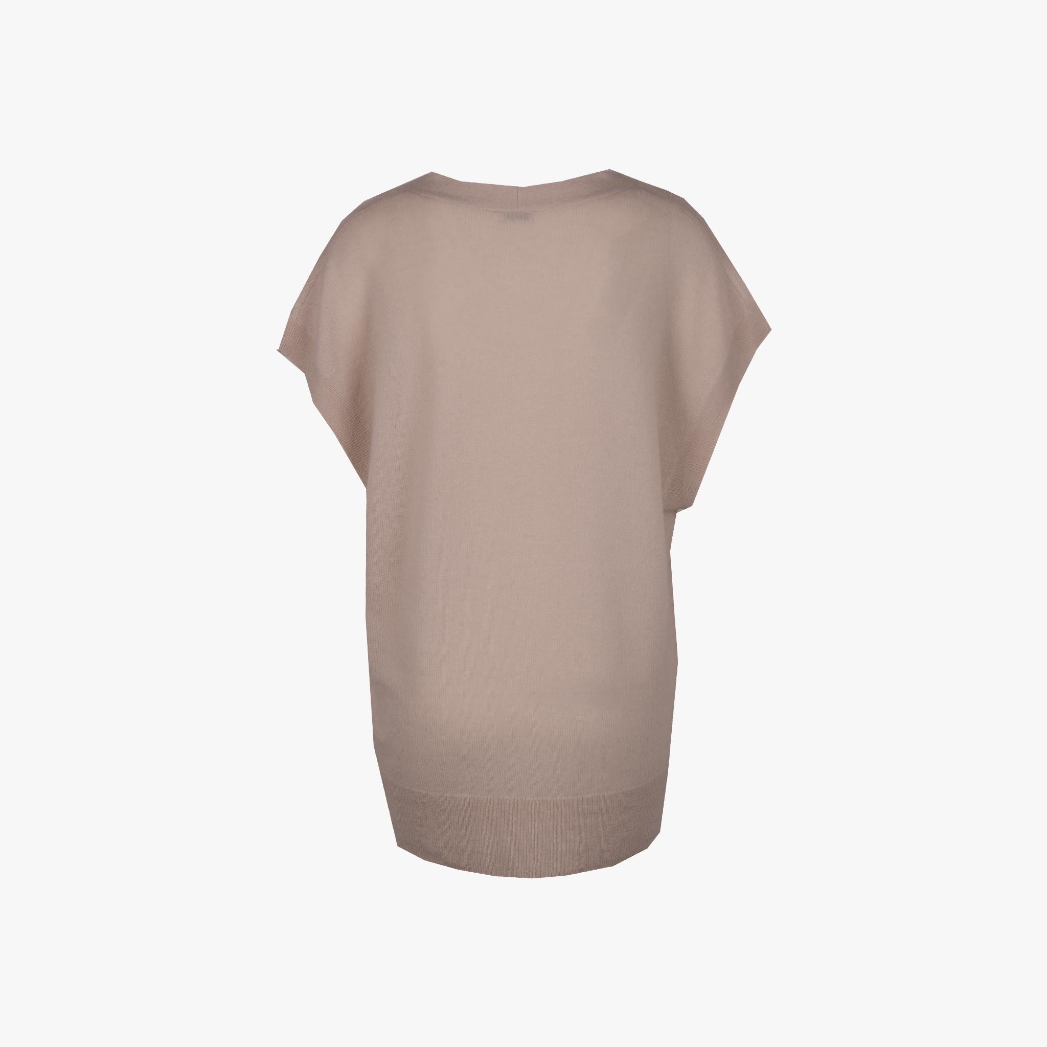 iheart Strickweste Cashmere | sand