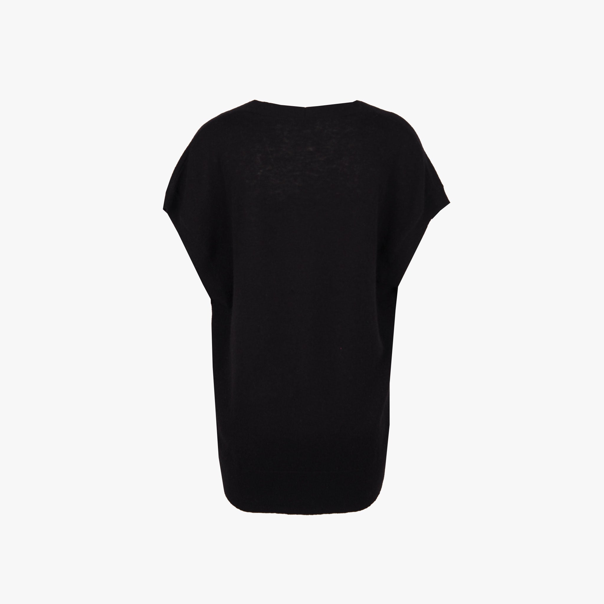 iheart Strickweste Cashmere | schwarz