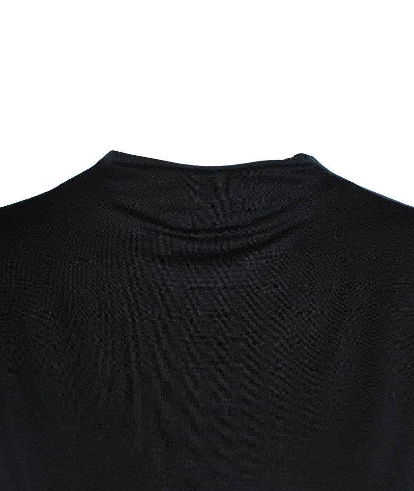 Turtle Neck Shirt | schwarz
