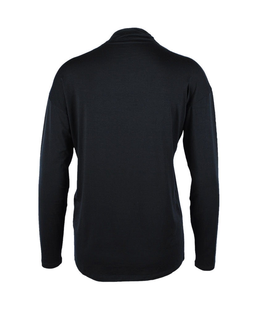 Turtle Neck Shirt | schwarz