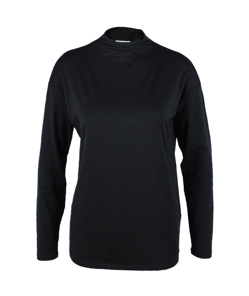 Turtle Neck Shirt | schwarz