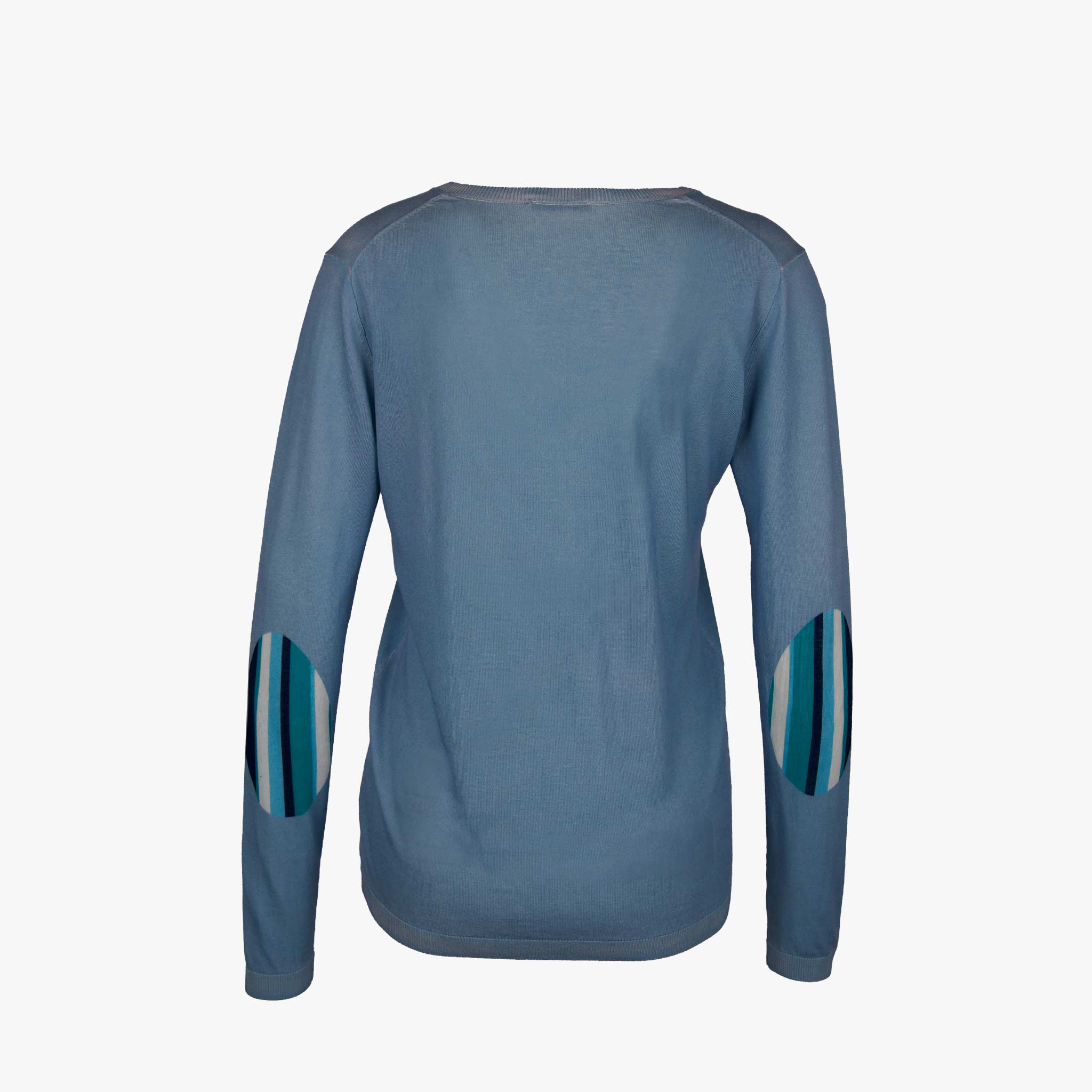 In bed with You V-Pulli | blau