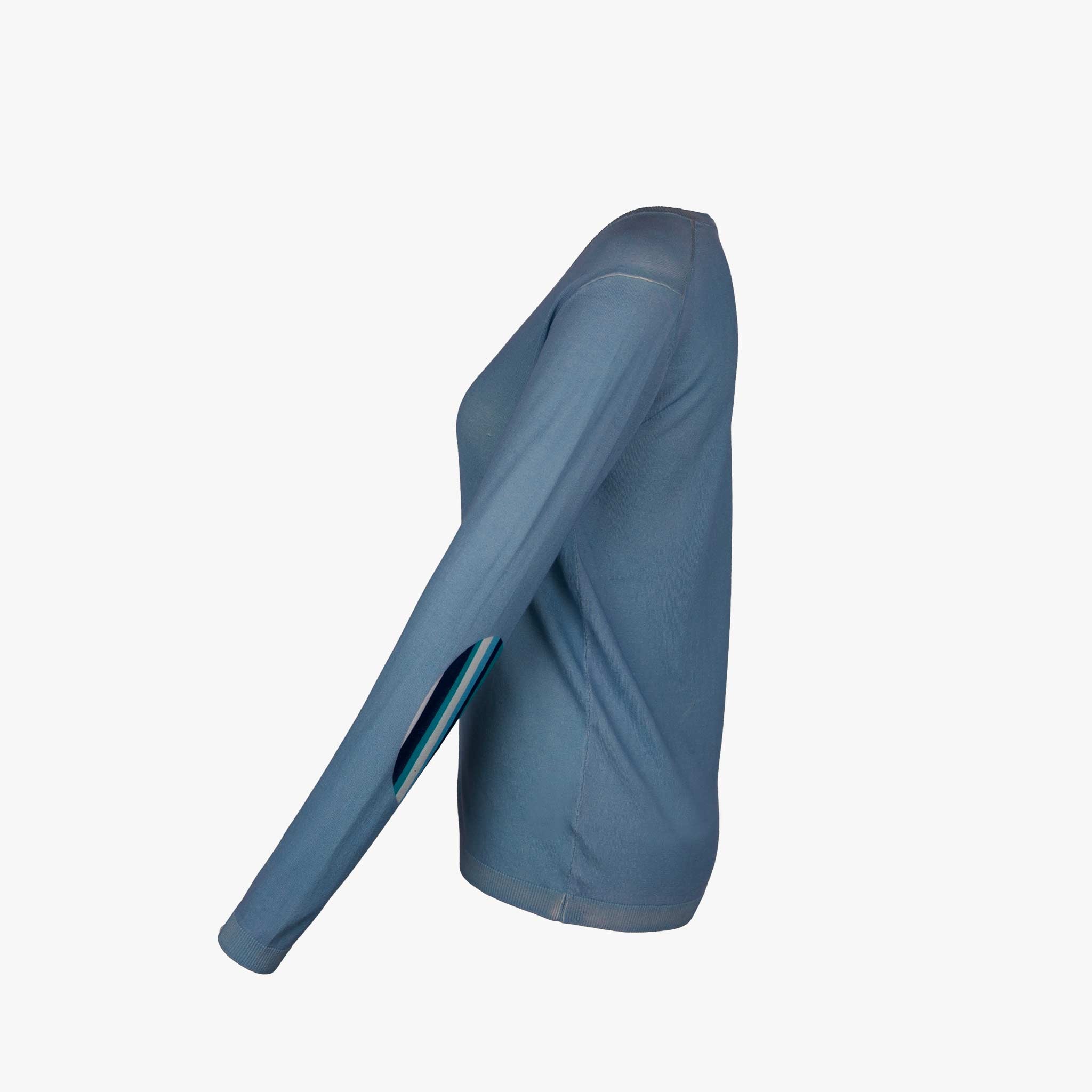 In bed with You V-Pulli | blau