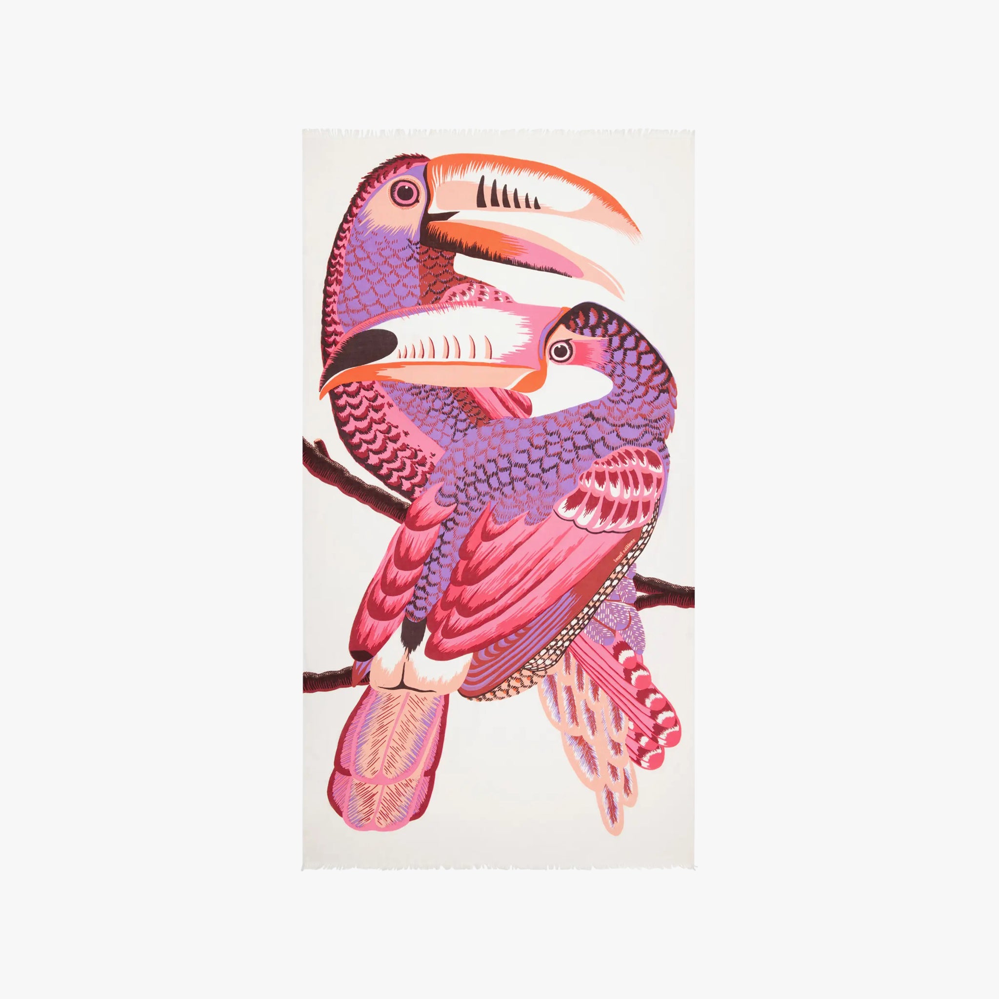 Schal Toucan | pink
