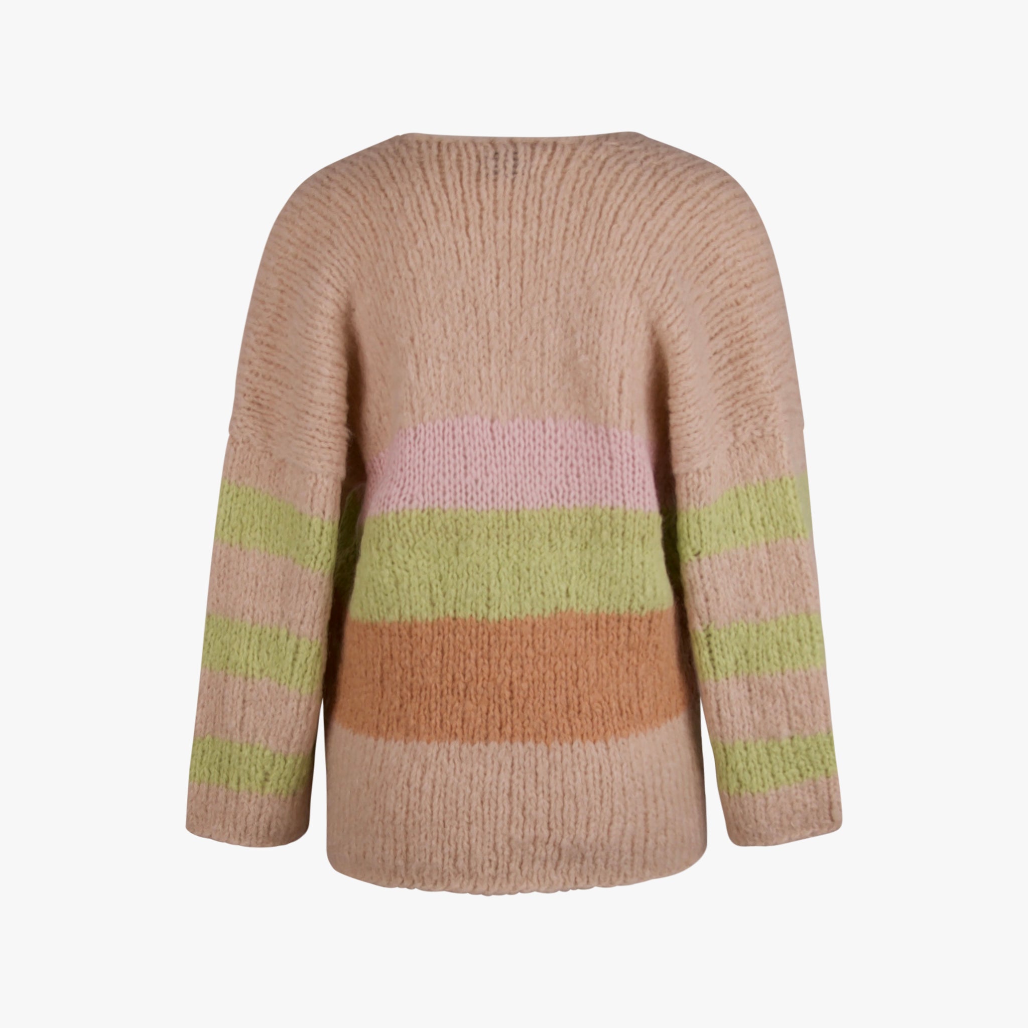 Inti Cardigan Streifen | beige