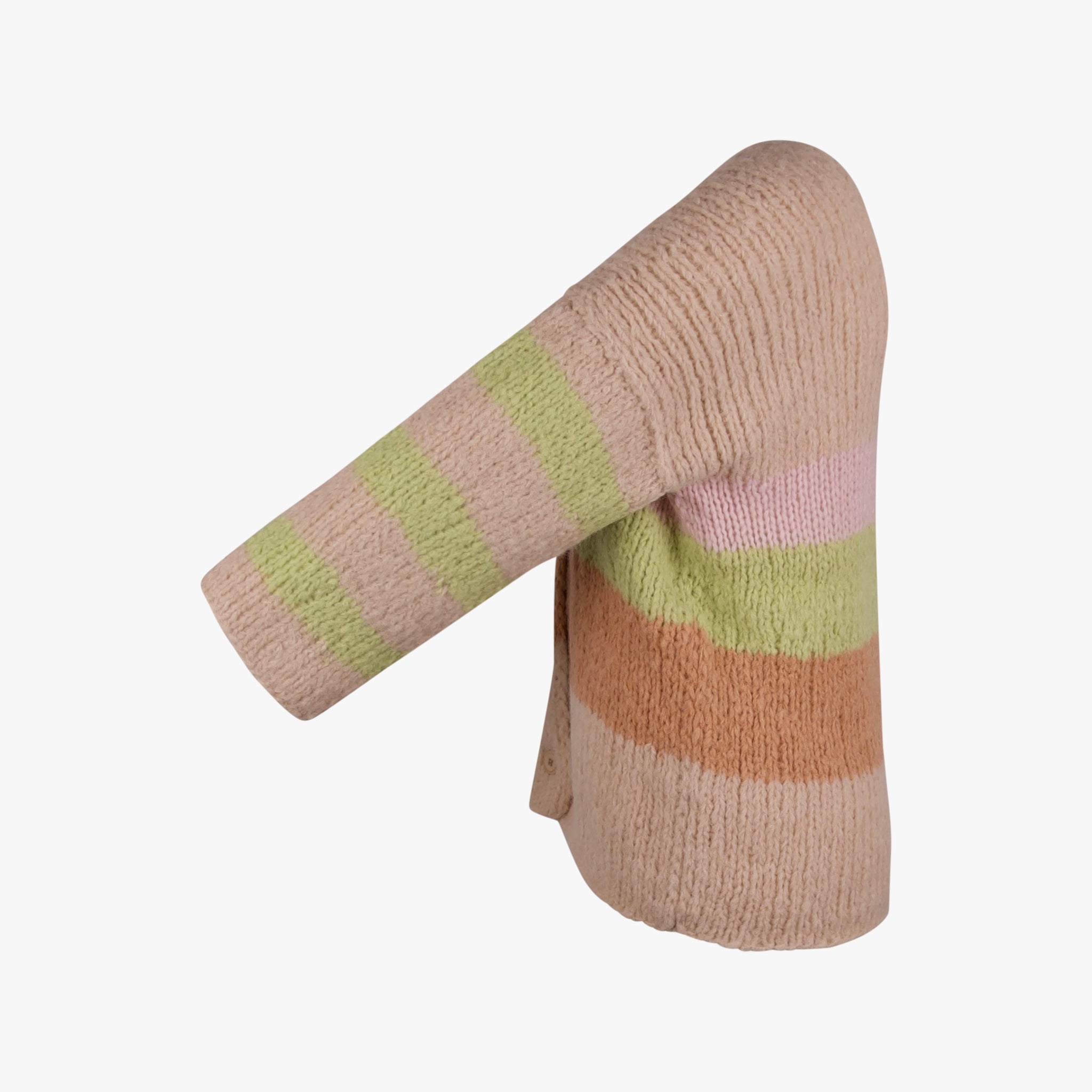 Inti Cardigan Streifen | beige