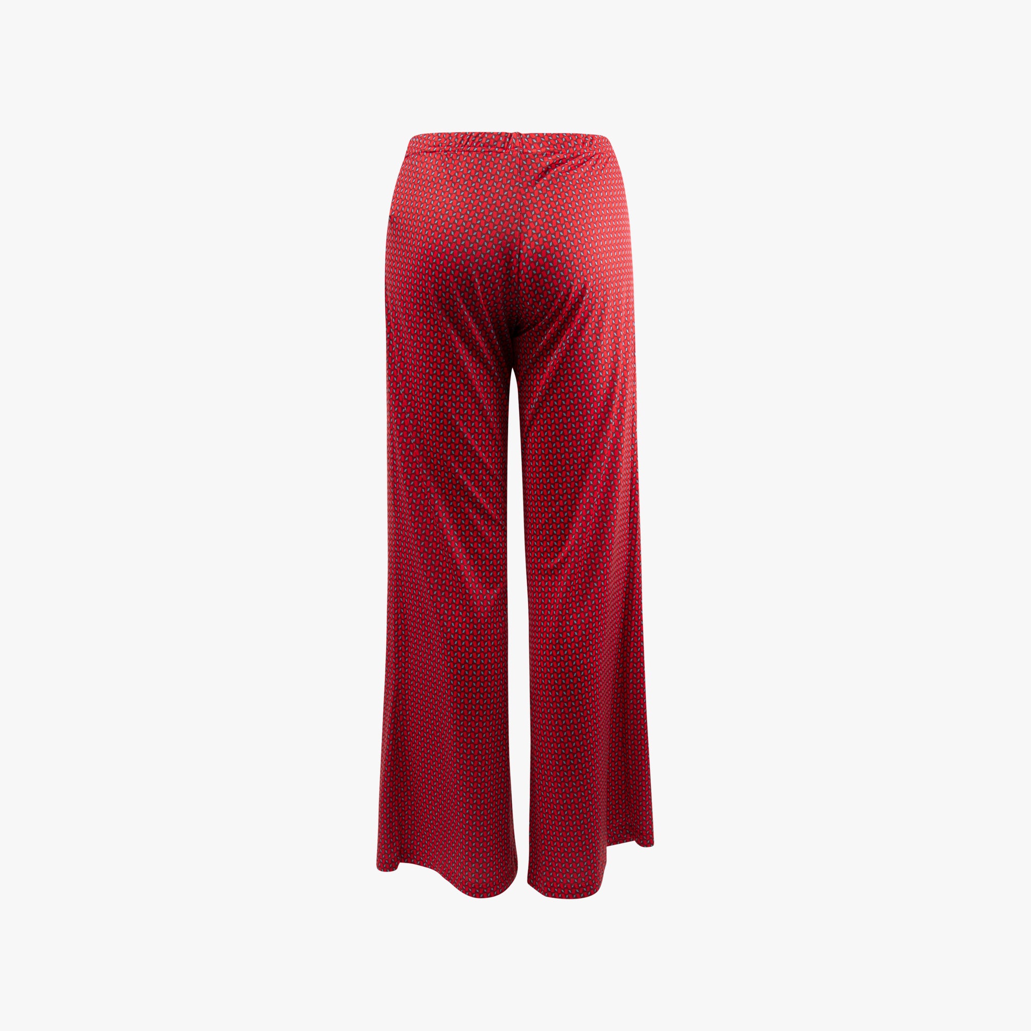 Hose weit Geoprint | rot