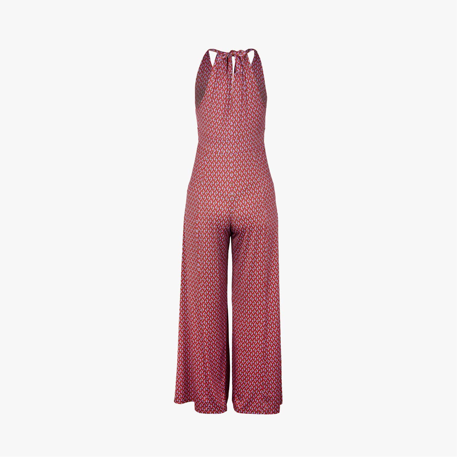 Justmine Overall ohne Arm | braun